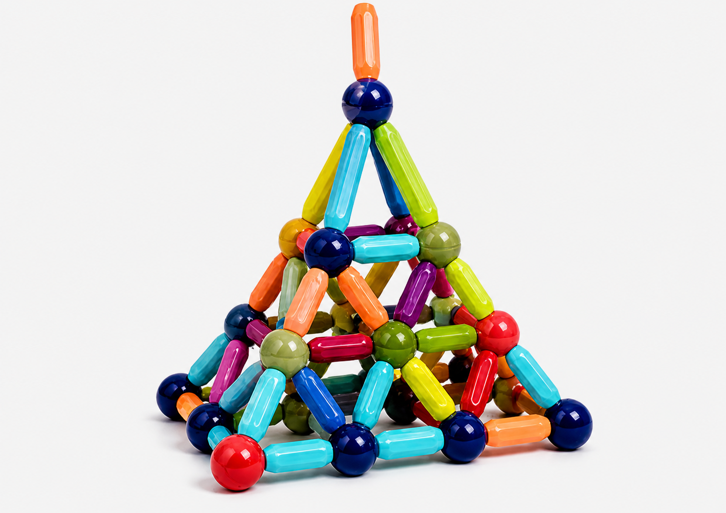 Magnetic Sticks – Klocki Magnetyczne Kreatywne 3D dla Dzieci (3+)